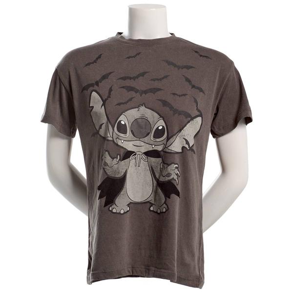 Juniors Freeze Stitch Bats Flocked Boyfriend Tee