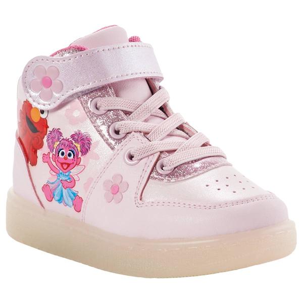 Little Girls Josmo Elmo High Top Athletic Sneakers - image 