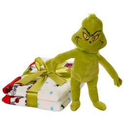 Dr. Seuss(tm) The Grinch Throw and Hugger Set