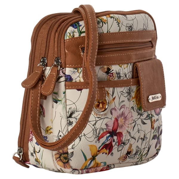 MultiSac North/South Mini Zip Around Crossbody