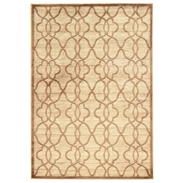 Linon Home Decor Company Platinum Raw Iron Accent Rug - 2x3 - image 
