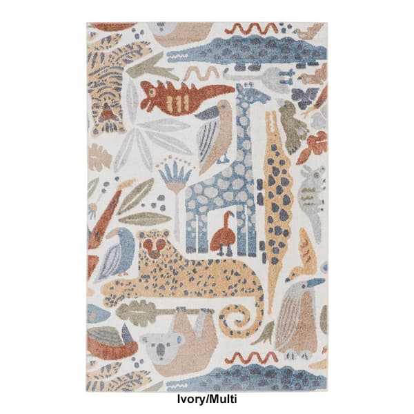 Nourison Astra Safari Rectangular Large Area Rug