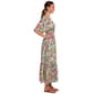 Womens Madison Hudson Fruit Lace V-Neck Midi Dress - image 3