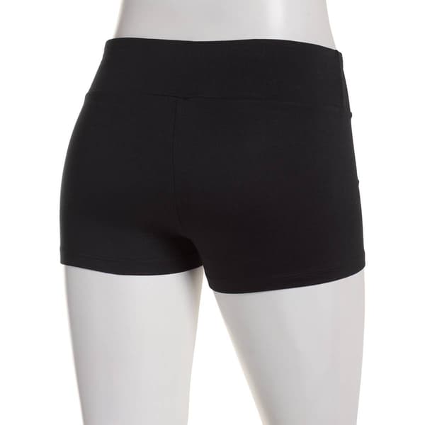 Juniors Derek Heart Cherry Graphic Soft Short Shorts