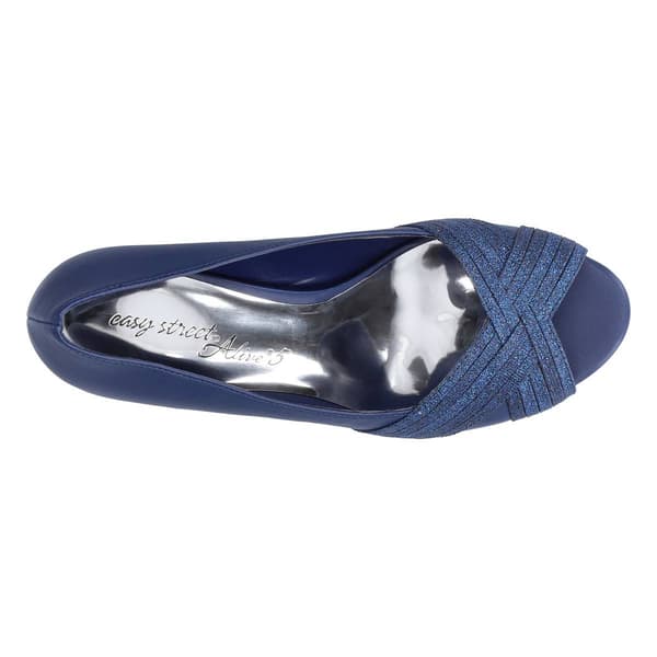 Womens Easy Street Lavish Peep Toe Pumps