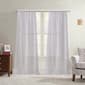 Vine Embroidered Sheer Rod Pocket Panel Curtain - image 1