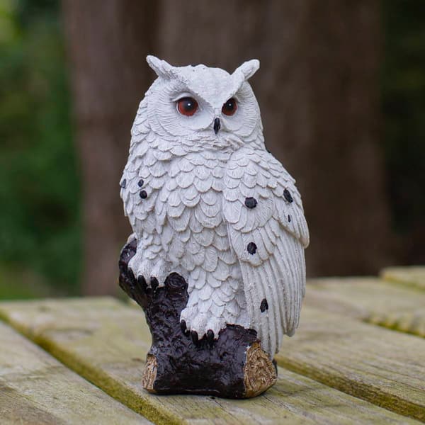 Northlight Seasonal 6in. Perched Owl Outdoor Garden Statue