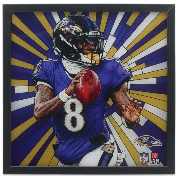 Open Road Ravens Jackson Acrylic Framed - image 