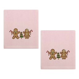 Avanti Gingerbread People 2pc. Hand Towel