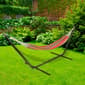Northlight Seasonal Striped Woven Single Brazilian Hammock - image 2