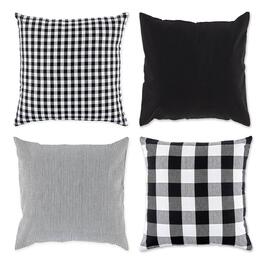 DII(R) Assorted Pillow Covers Set of 4 - 18x18
