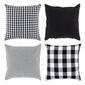 DII(R) Assorted Pillow Covers Set of 4 - 18x18 - image 1