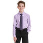 Boys &#40;8-20&#41; Bill Blass Dress Shirt & Tie Set- Lavendula - image 1
