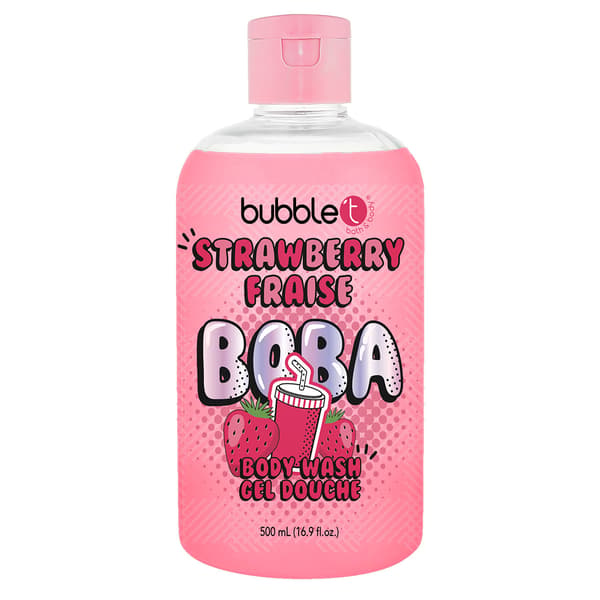 Bubble T Strawberry Shower Gel Body Wash