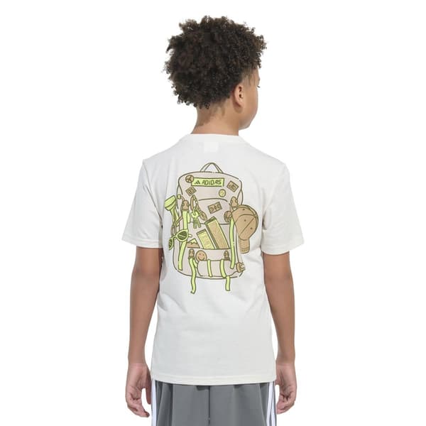Boys (8-20) adidas® Outdoor Short Sleeve Tee - Tan Heather