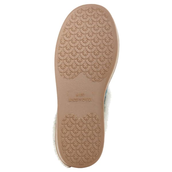 Womens Nanette Lepore Cable Knit Hoodback Slippers
