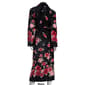 Womens Jasmine Rose Floral Border Shawl Robe - image 2