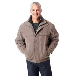 Mens Weatherproof(R) Microfiber Bomber Jacket