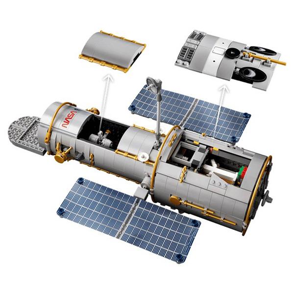 LEGO® Icons Hubble Space Telescope Building Kit