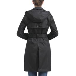 Womens BGSD Waterproof Hooded Trench Coat