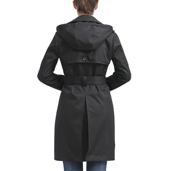 Womens BGSD Waterproof Hooded Trench Coat - Boscov's