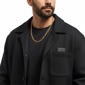 Mens Iron Saints 6mm Figaro Link 18kt. Gold Plating Necklace - image 4
