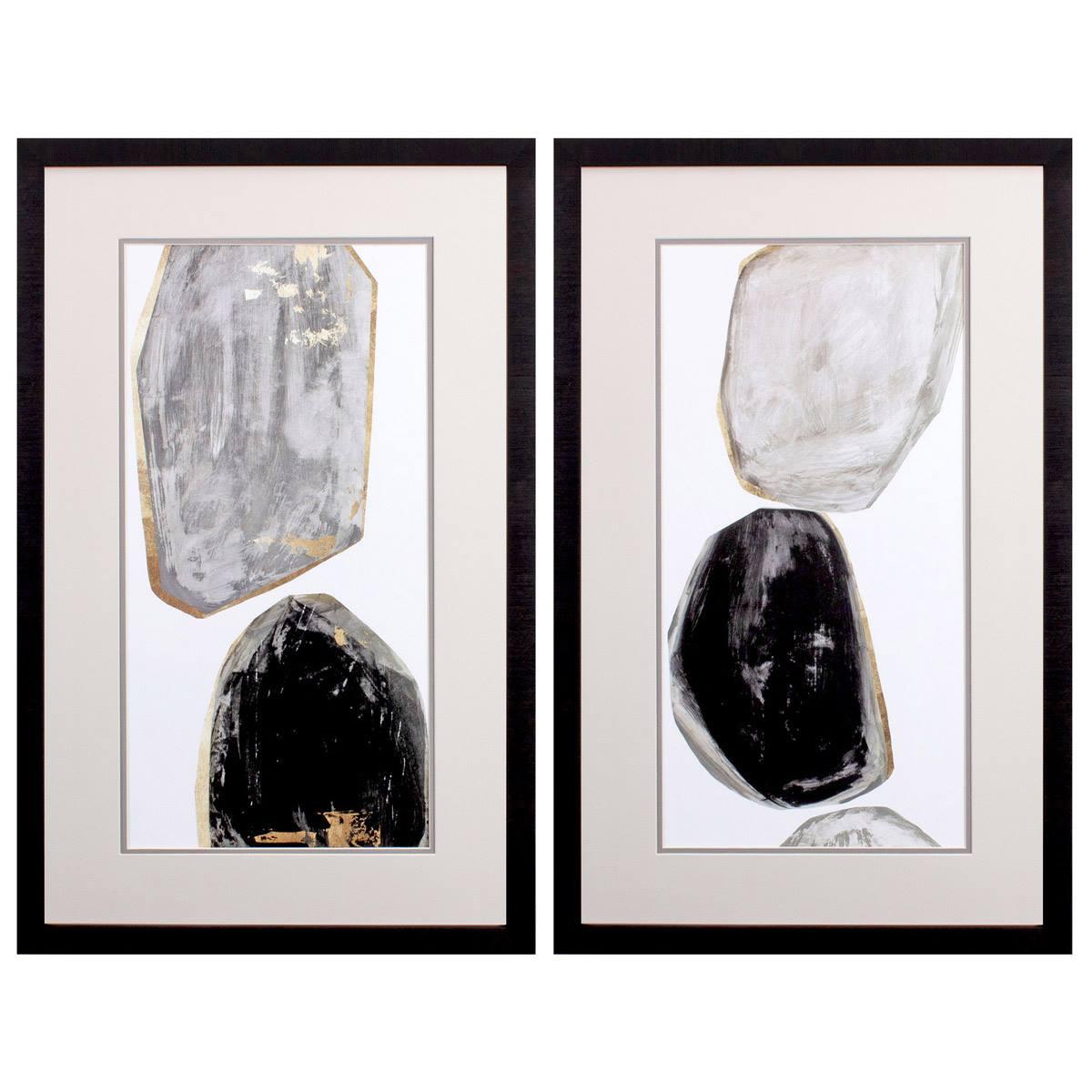 Paragon 2pc. Stones Wall Art