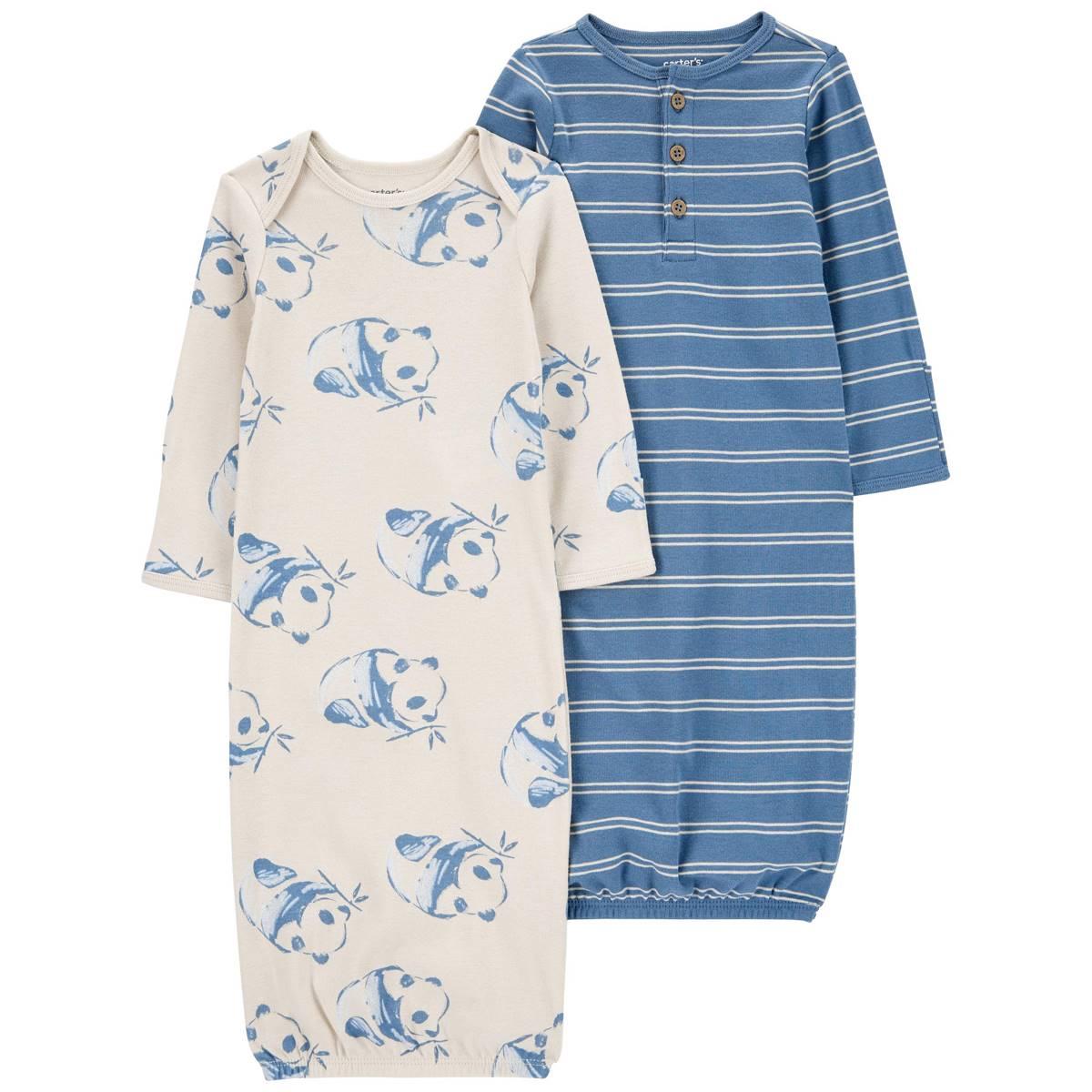 Baby Boy (Preemie-3M) Carter’s® 2pk. Panda Stripe...