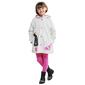 Girls &#40;4-6x&#41; Pink Platinum&#40;R&#41; Polka Dot Rain Jacket w/ Little Girl - image 1
