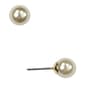 Anne Klein Pearl Stud Pierced  Earrings - image 1