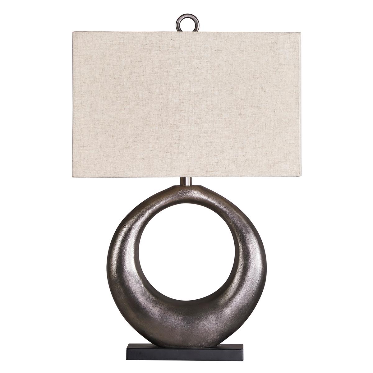 Signature Design by Ashley Antique Silver Table Lamp
