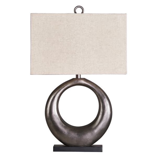 Signature Design by Ashley Antique Silver Table Lamp