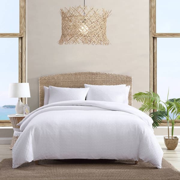 Tommy Bahama Basketweave Cotton Duvet Set