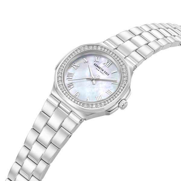 Womens Kenneth Cole New York® Classic Silver Watch - KCWLG0088701