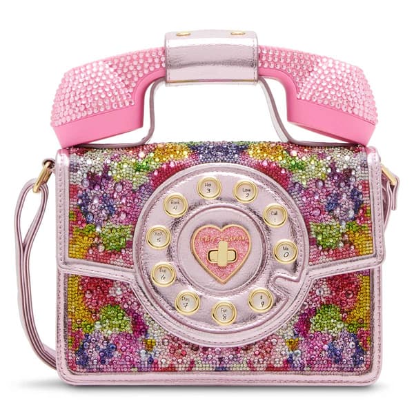 Betsey Johnson Kaleidoscope Bling Phone Bag