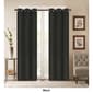 J&V Textiles Denver Embossed Blackout Grommet Curtain Panels - image 3
