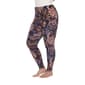 Plus Size White Mark Purple &amp; Gold Paisley Leggings - image 3