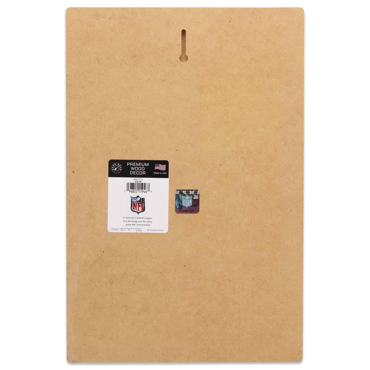 Open Road Jets Gameday Vertical Wood