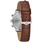 Mens Bulova Classic Sutton Chrono Brown Leather Watch - 96B402 - image 2