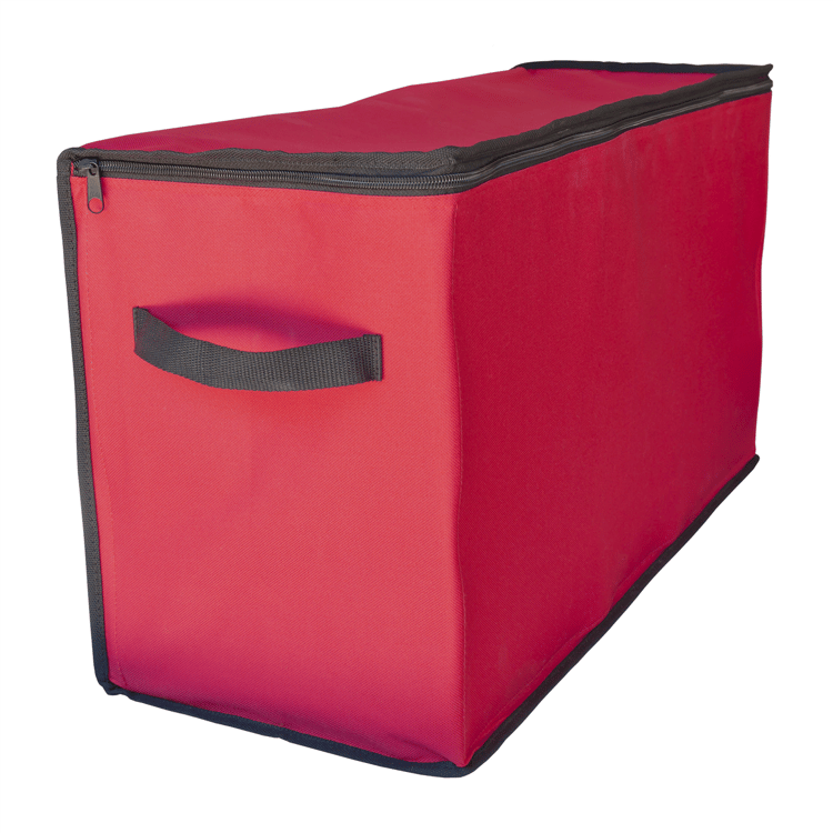 Simple Living 96ct. Zip Up Christmas Ornament Storage Tub