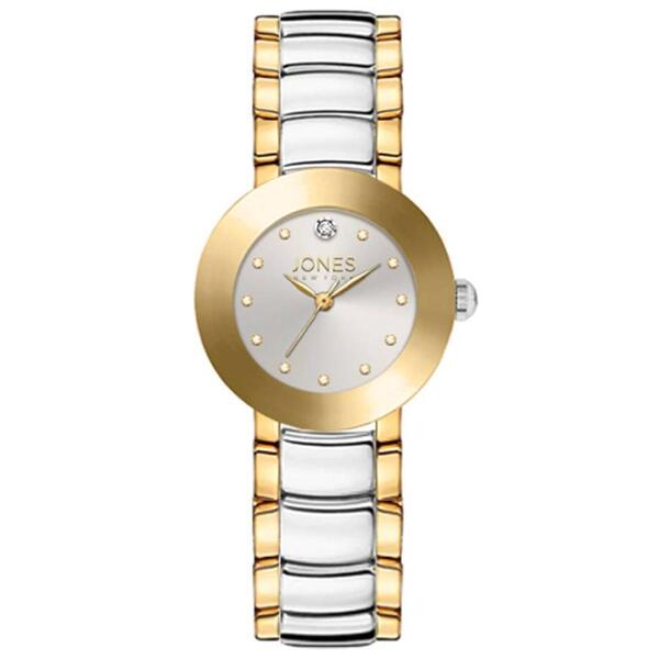 Womens Jones New York Two-Tone Bracelet Watch - 14919S-42-B34 - image 