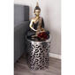 9th & Pike&#174; Silver Aluminum Contemporary Stool - image 2