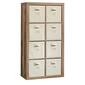 Sauder Stow-Away 8 Cube Storage Organizer - Lintel Oak - image 1