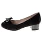 Little Girls Badgley Mischka Dress Pumps with Bow - image 3