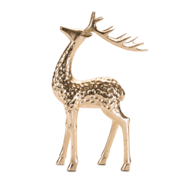 Melrose Gold Deer Figurines - Set of 2