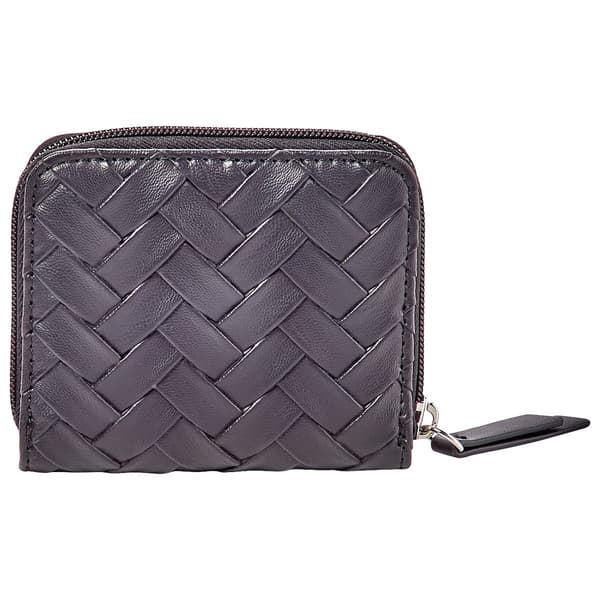 Womens Nine West Norah Woven Zip-Around Wallet