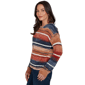Womens Skye’s the Limit Urban Heirloom Marled Stripe Sweater - image 4