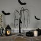 Northlight Seasonal 24in. LED Black Glittered Willow Tree - image 3