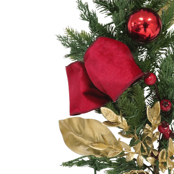 Puleo International 6ft. Pre-Lit Adorned Garland