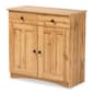 Baxton Studio Lauren Modern Wood 2-Door Buffet Kitchen Cabinet - image 1